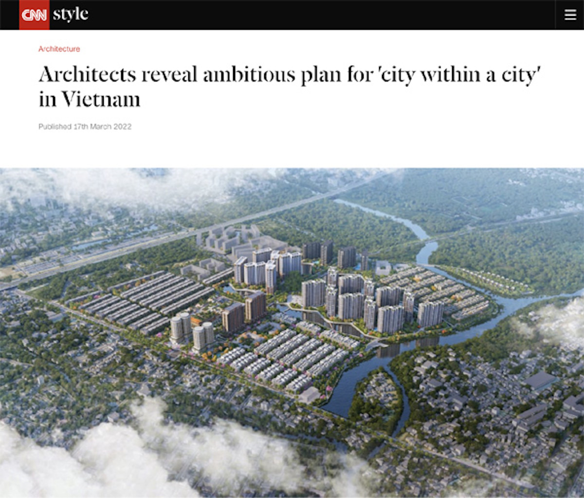 Hãng thông tấn quốc tế CNN nói gì về The Global City Masterise Homes