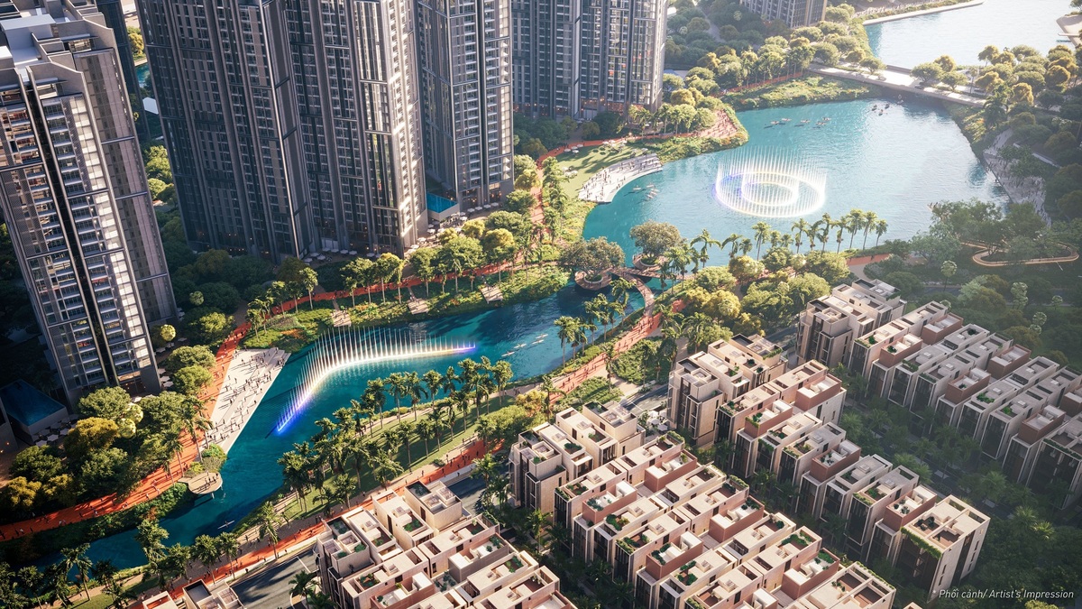 The Global City: Nhạc nước với Vịnh Tình Yêu khai trương cuối năm 2022