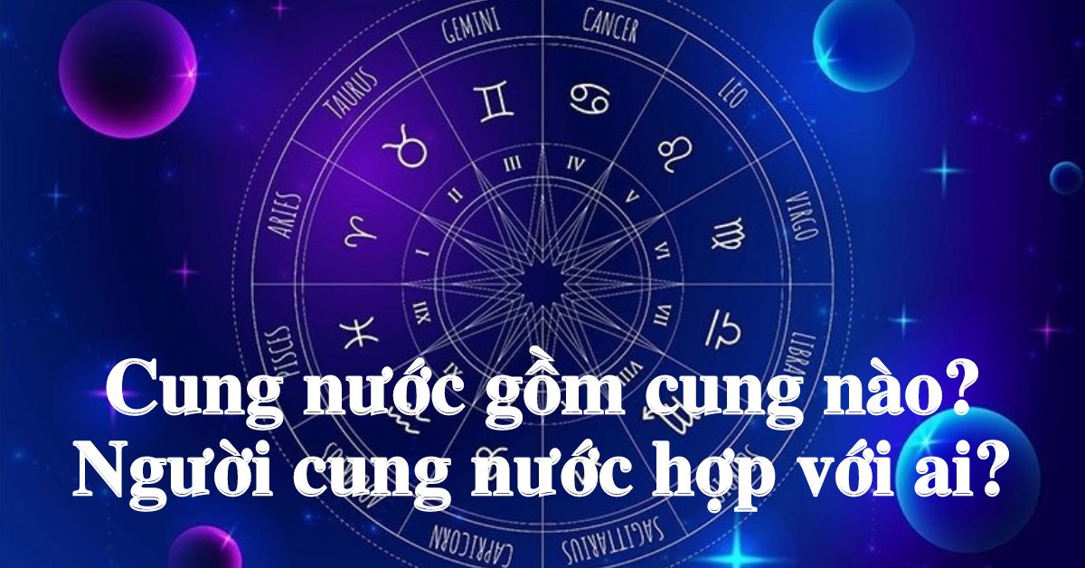 Cung nước gồm cung nào? Những tính cách và đặc điểm nổi bật của cung nước